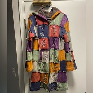 Rising International Textured Gray Coat